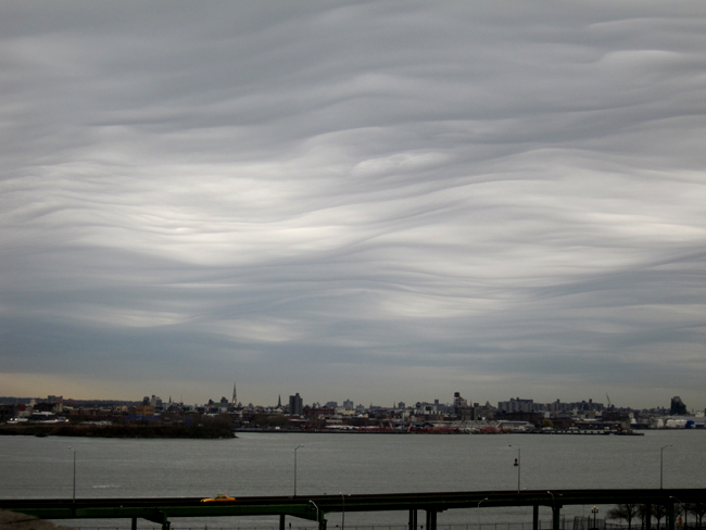 Freaky Sky Over the East River